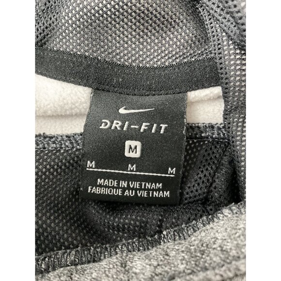Nike Mens Gray Just Do It Dri-Fit Hoodie Sweatshirt M Polyester - Picture 2 of 4